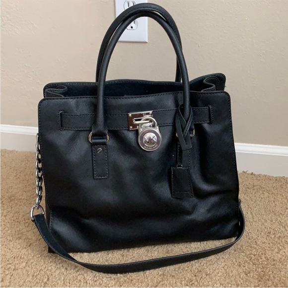 Michael Kors Black Satchel Bag - Picture 1 of 6